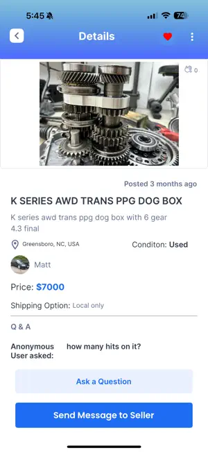 Cargasm Marketplace - 2